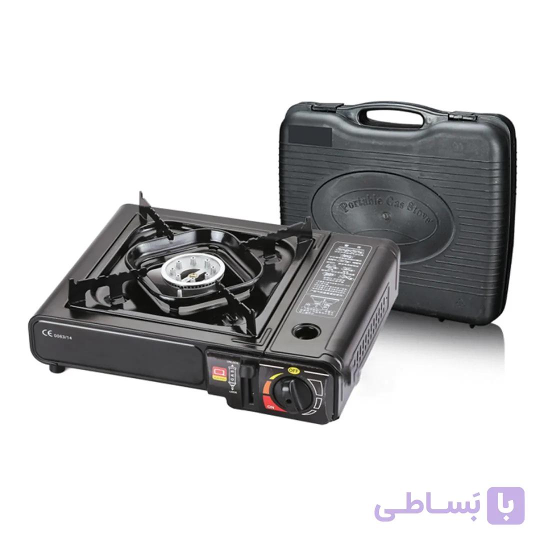 اجاق گاز مسافرتی اضطراری مدل کپسول و گاز شهری کد BK167-A — تصویر 1