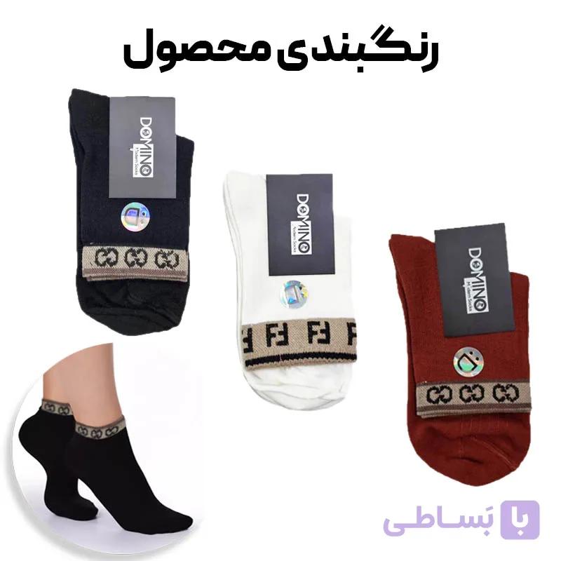 جوراب زنانه نیم ساق DOMINO کد 3793 — تصویر 1