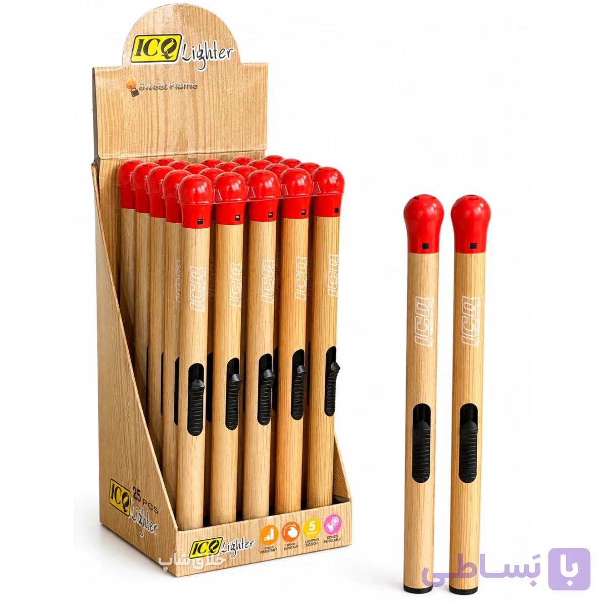 فندک گازی طرح چوب کبریت — تصویر 1