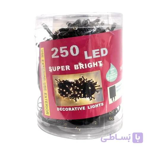 ریسه ال ای دی زرد 25 متری 250 LED — تصویر 1
