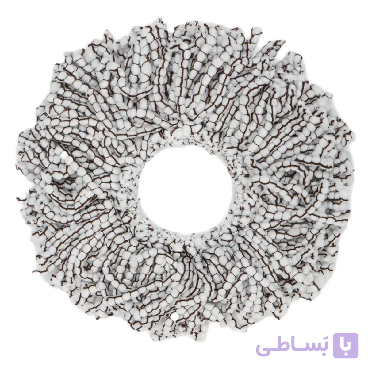 پد یدک تی پرزبلند چرخشی میکروفایبر spin mop (حوله تی) — تصویر 1