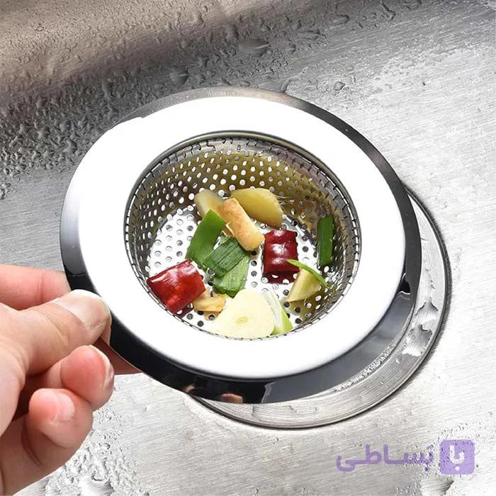 صافی سینک استیل اصل کد 115 — تصویر 1