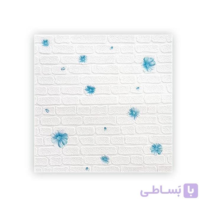 دیوار پوش فومی طرح آجر و گل کد 81-3 — تصویر 1