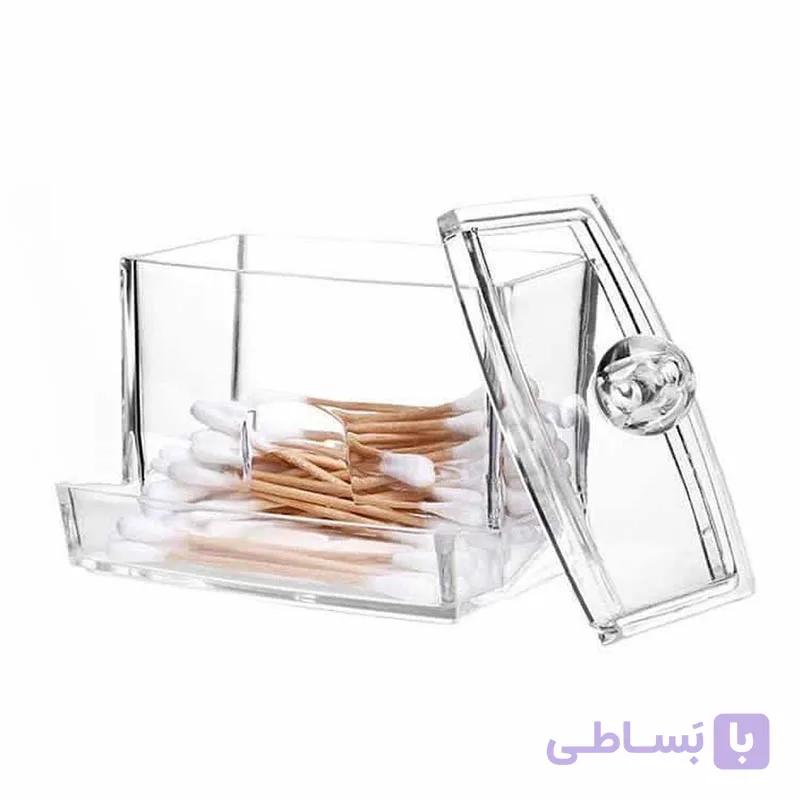 استند گوش پاک کن اکریلیک مدل مستطیل کد 7049 — تصویر 1