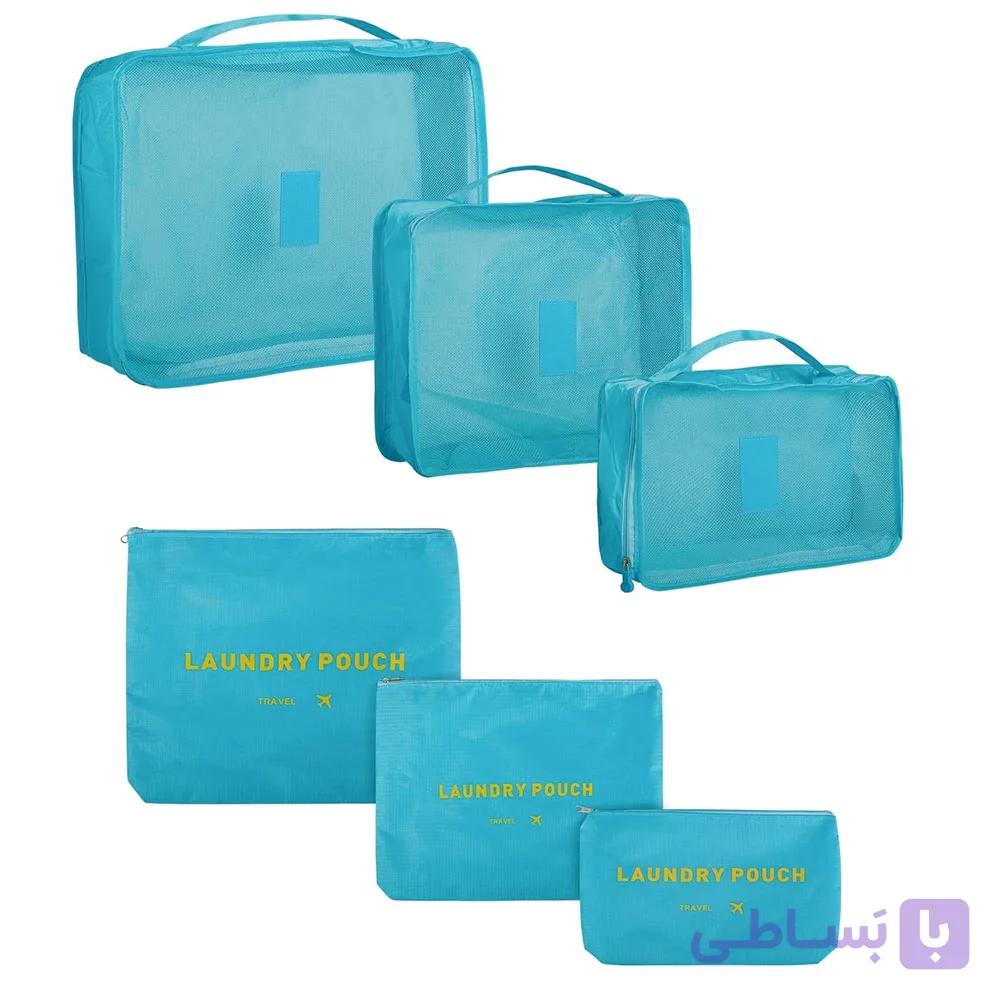پک نظم دهنده چمدان 6 عددی LAUNDRY POUCH — تصویر 1