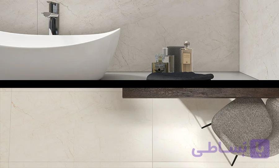 کاشی ساهارا پرسلان 60 در 120 مرجان مات – سرامیک کف و دیوار — تصویر 1