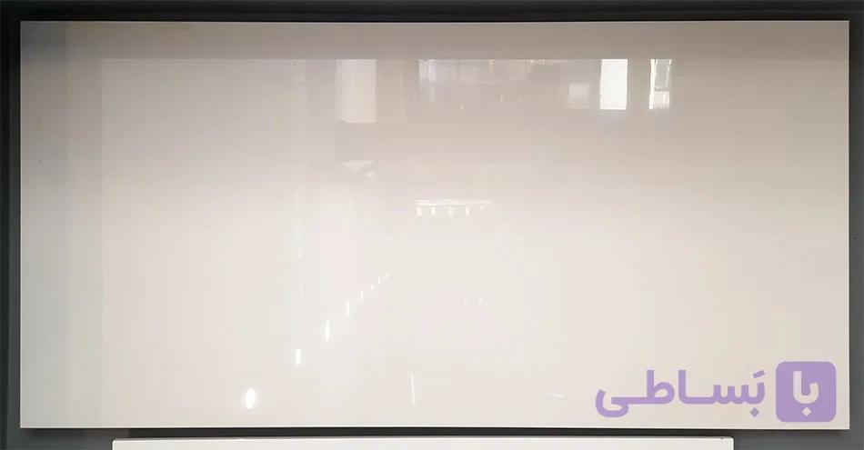کاشی طرح کلکته سفید و مشکی دوبلین 30 در 90 پارس براق — تصویر 1
