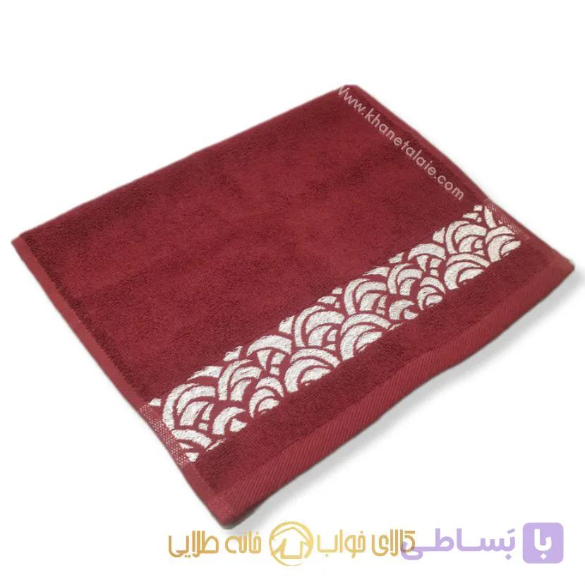 حوله دستی شامروک جوانا 50*30 — تصویر 1