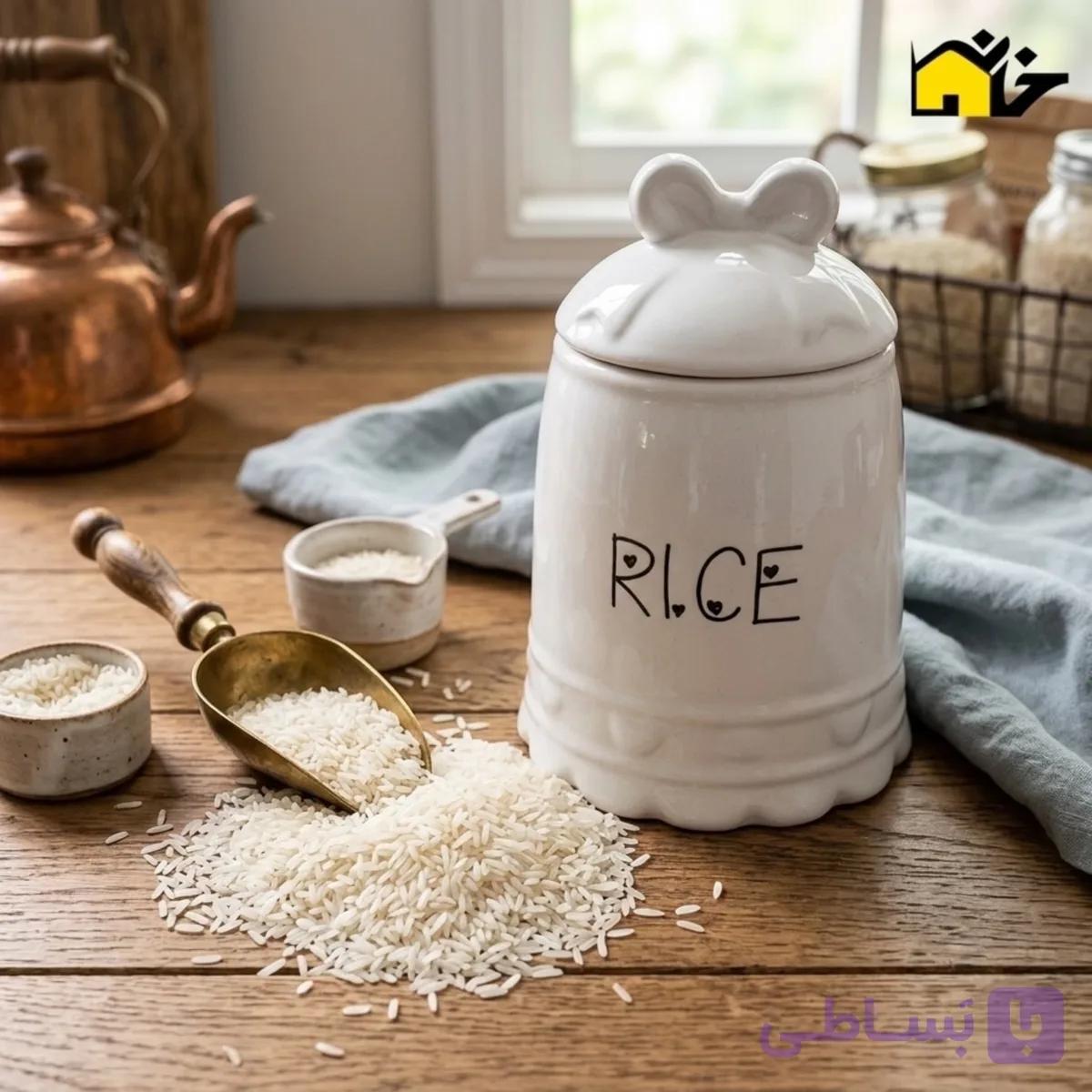بانکه سرامیکی کاربردی مدل پاپیون — تصویر 1
