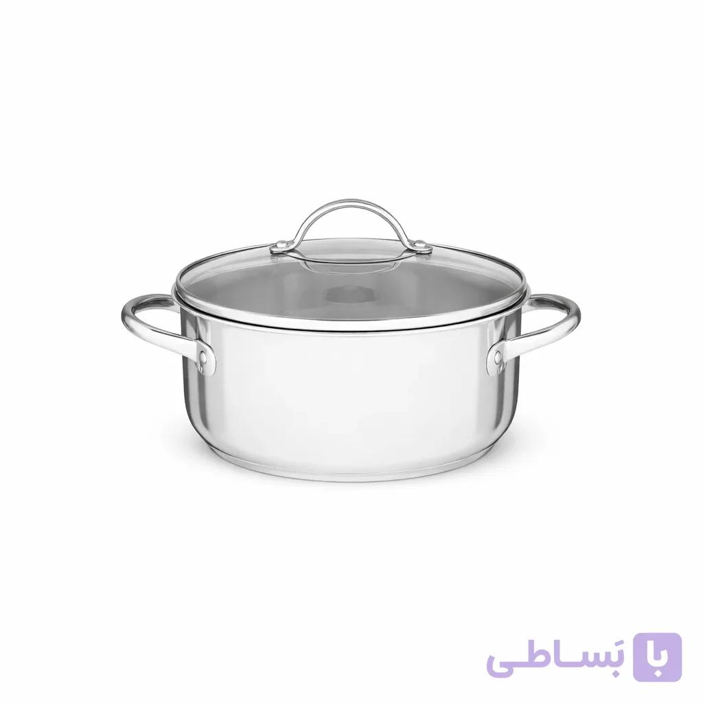 قابلمه دیگی استیل 16CM ترامونتینا سری Una مدل 62285160 فروشگاه اینترنتی خانه نو