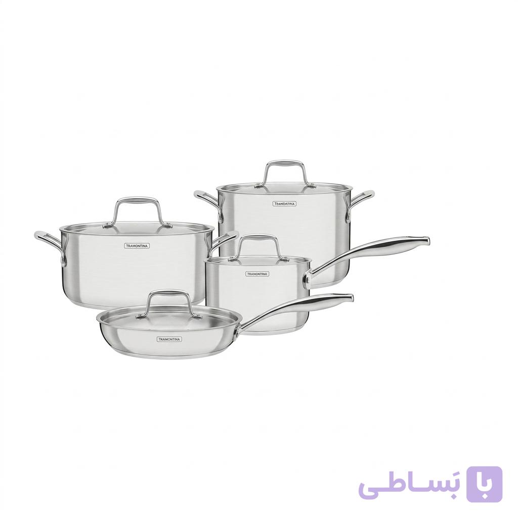 سرویس قابلمه استیل ۷ پارچه ترامونتینا مدل Grano فروشگاه اینترنتی خانه نو