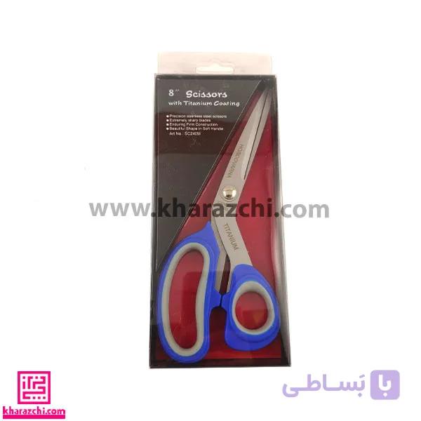 قیچی خیاطی هوسکوارنا – HOSCOVARNA – دسته رنگی — تصویر 1