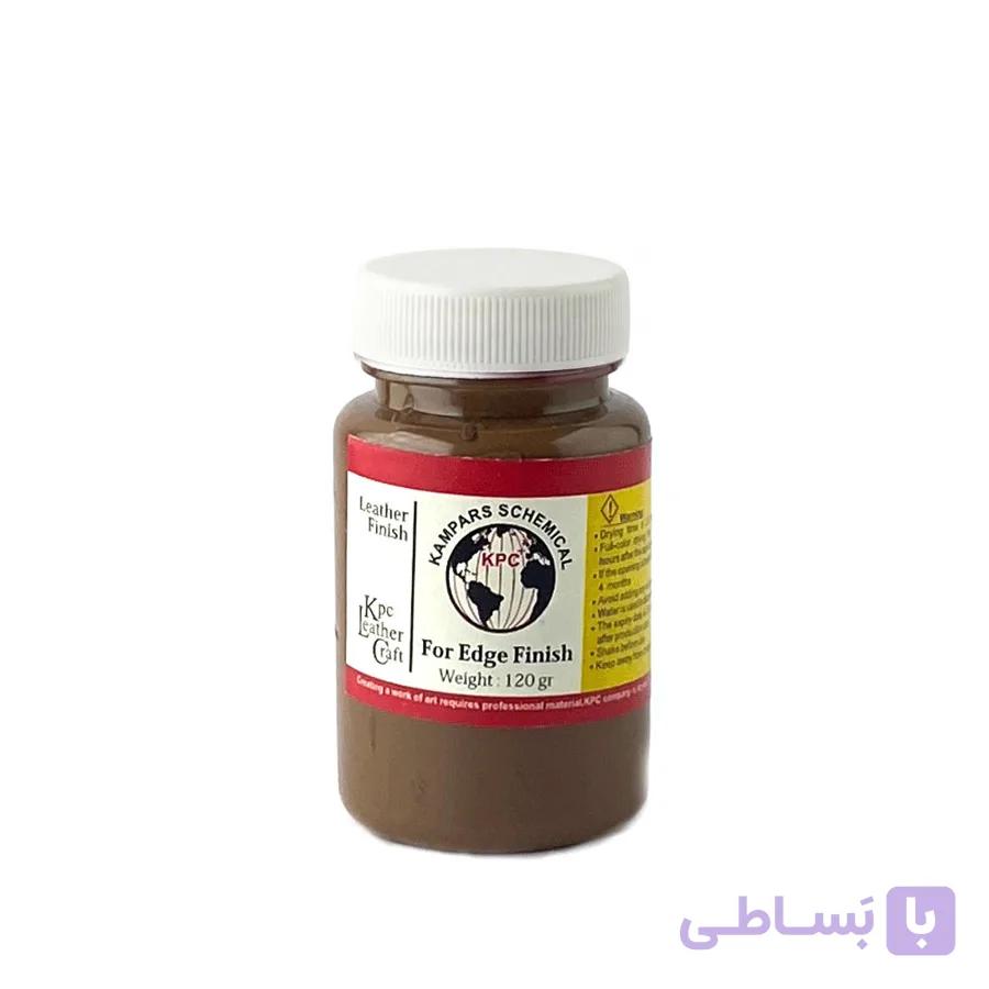 رنگ لبه چرم دوزی KPC پلاس قهوه ای تیره — تصویر 1