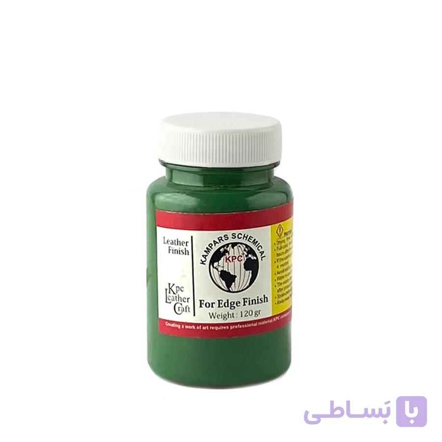 رنگ لبه چرم دوزی KPC پلاس سبز چمنی — تصویر 1
