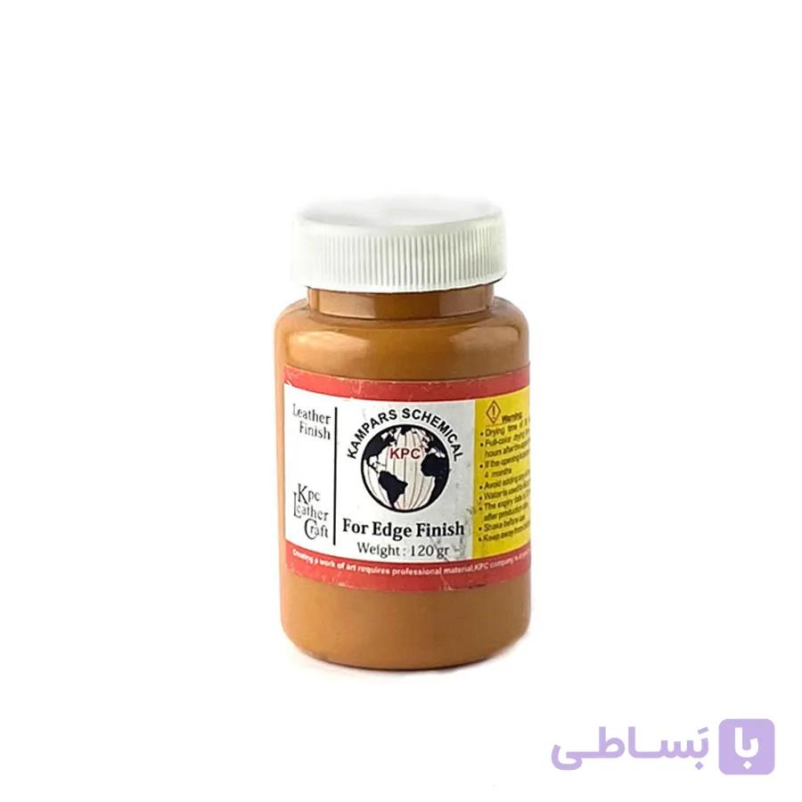 رنگ لبه چرم دوزی KPC پلاس عسلی — تصویر 1