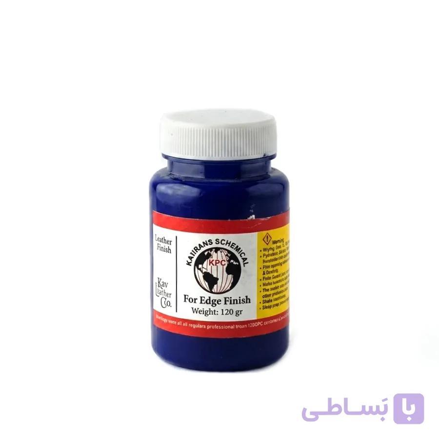 رنگ لبه چرم دوزی KPC پلاس آبی — تصویر 1