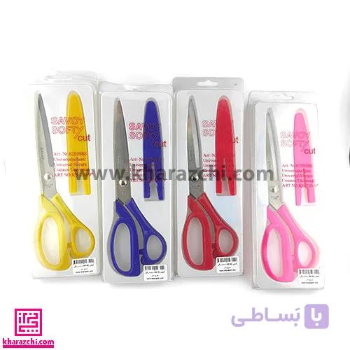 قیچی savey دسته رنگی سری دار — تصویر 1