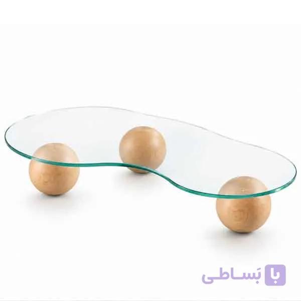 سرو پذیرایی شیشه ای مینیمال رایکا — تصویر 1