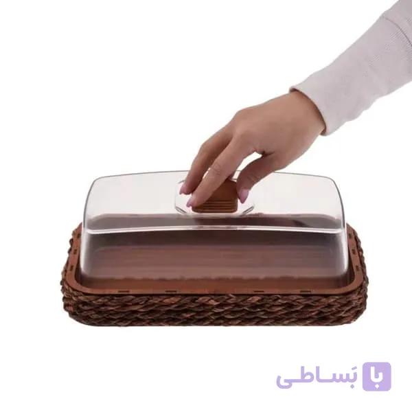 کاپ نان مستطیلی حصیری رایکا — تصویر 1