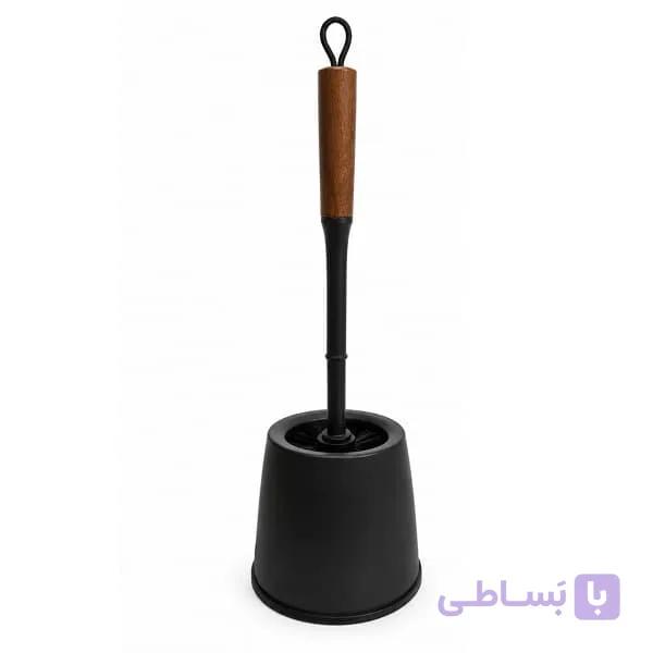 توالت شور مشکی دبلیو اس مدل چوب تیره WS 5016 — تصویر 1