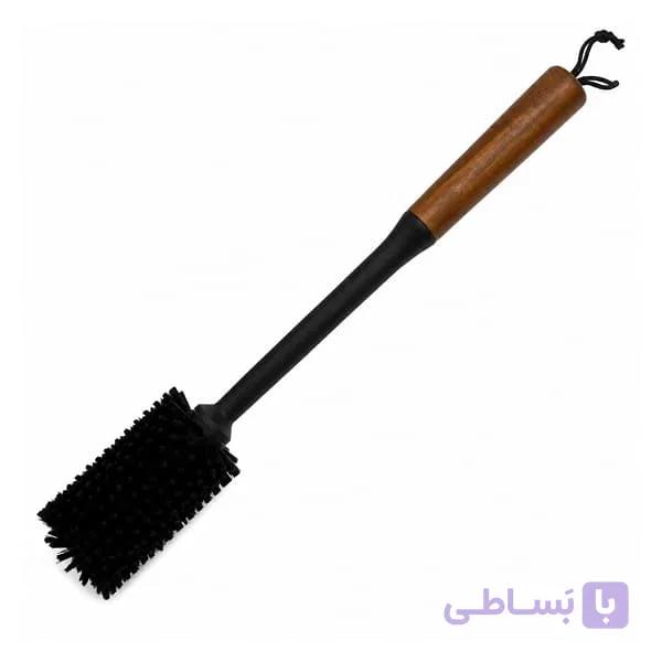 بطری شو مشکی دبلیو اس مدل چوب تیره WS 5013 — تصویر 1