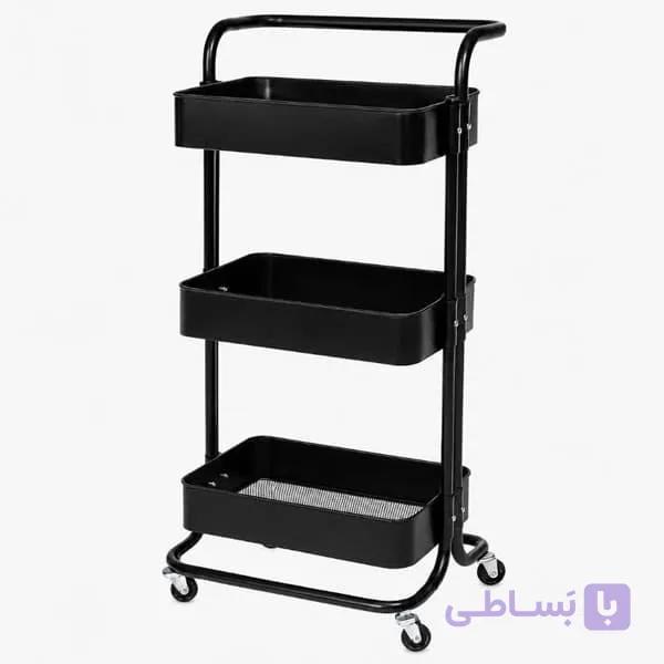 ترولی 3طبقه فلزی WS دبلیو اس cs03 — تصویر 1