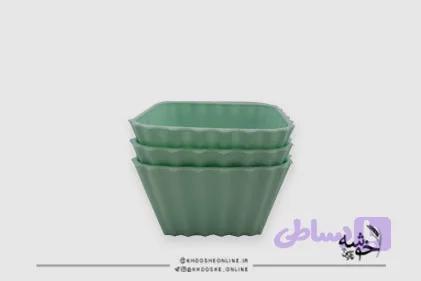 قالب باگر کوچک 3عددی مربع