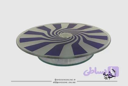 صفحه گردان شیشه ای – قطر 30