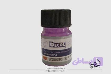 رنگ پودری بنفش 7گرمی ترک دکولDECOL