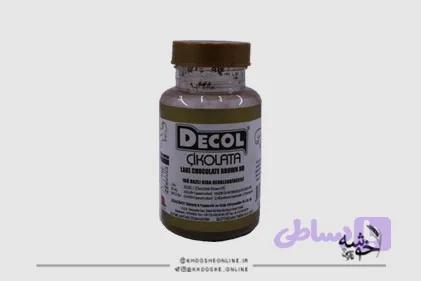 رنگ پودری قهوه ای ترک دکولDECOL
