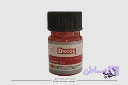 رنگ پودری قرمز 7گرمی ترک دکولDECOL
