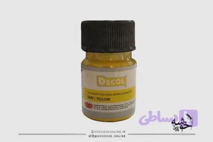 رنگ پودری زرد 7گرمی ترک دکولDECOL