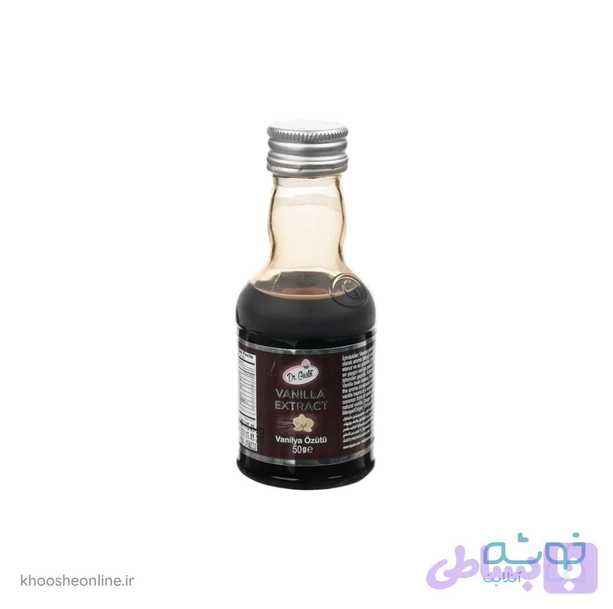 عصاره وانیل دکتر گوستو 50 گرمی DR.GUSTO VANILLA EXTRACT