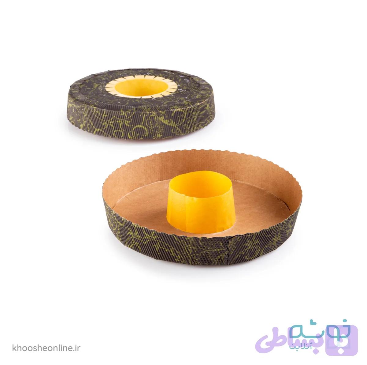 کپسول کاغذ کیک صبحانه گرد شیفون دار