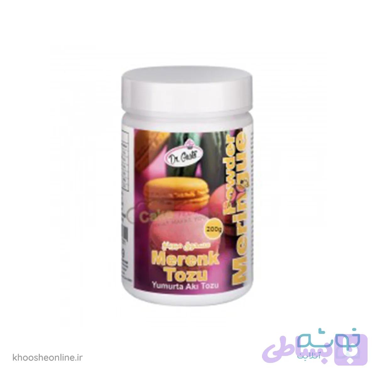 پودر مرنگ 50 گرمی دکتر گوستو DR.GUSTO MERINGUE POWDER