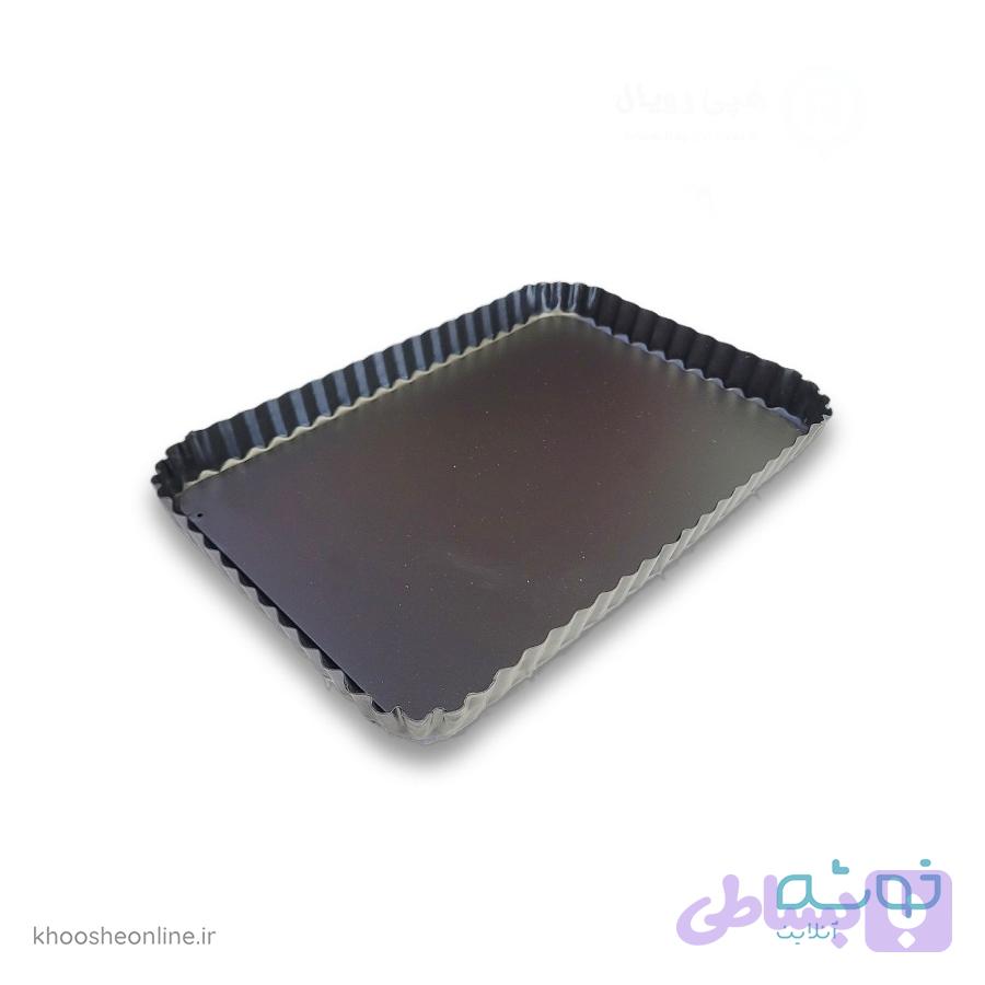 قالب تفلون تارت کف جدا 21*31 ارتفاع 3سانت ارتفاع3