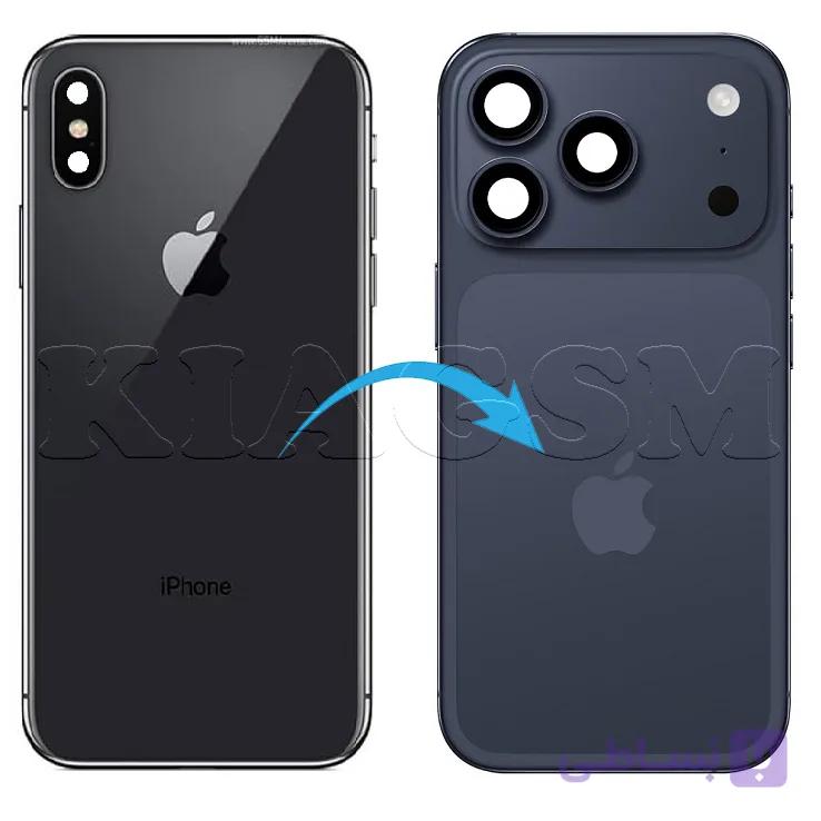 شاسی فیس لیفت (تبدیل) آیفون 14Pro Max به 17Pro Max — تصویر 1