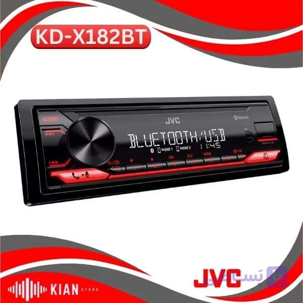 پخش جی وی سی KD-X182BT — تصویر 1