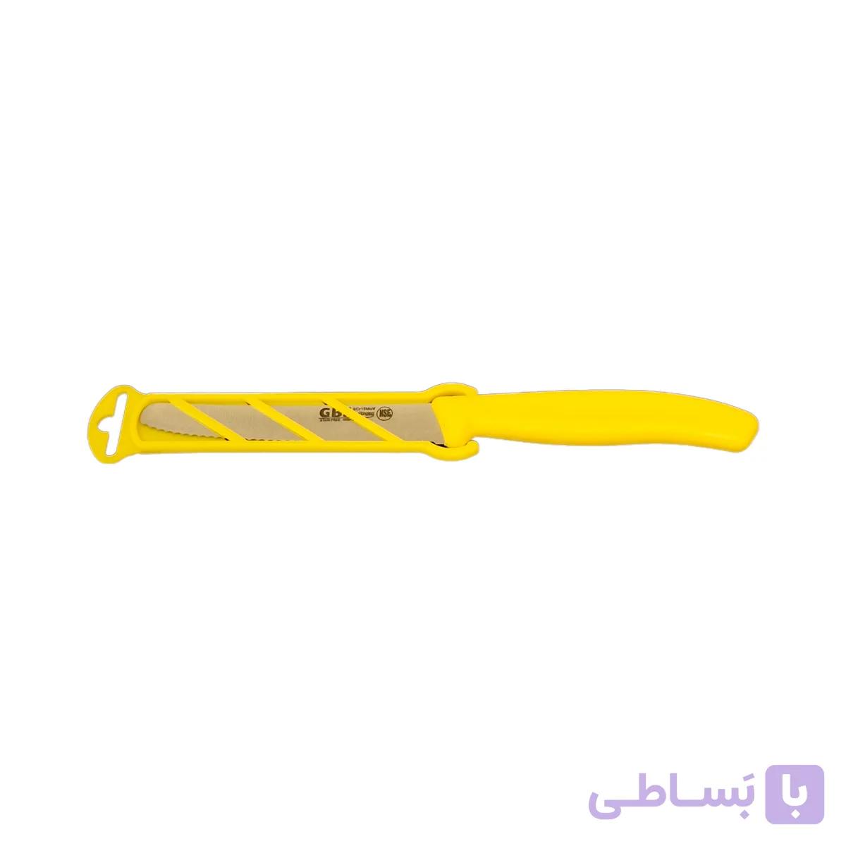 چاقو آشپزخانه جی بی اف مدل اره ای کد 15MO — تصویر 1