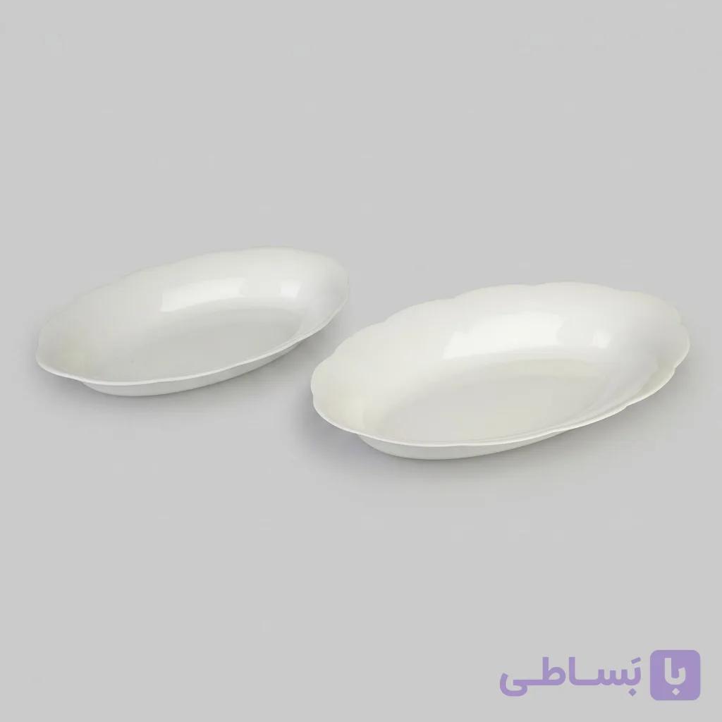 دیس دینو مدل نيلوفری مجموعه 2 عددی — تصویر 1