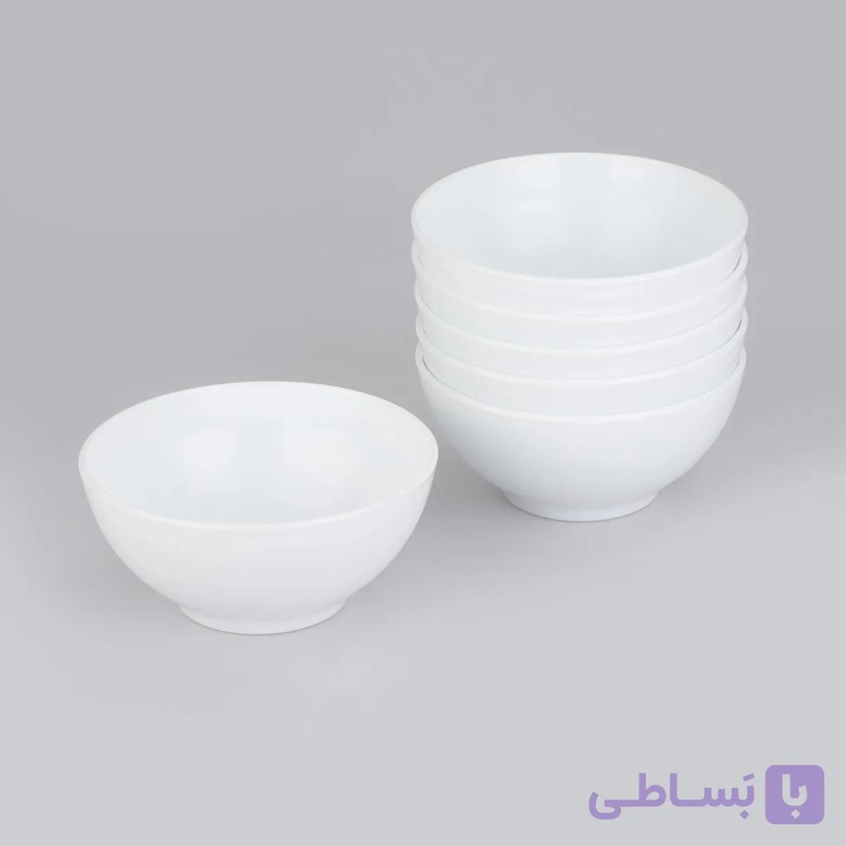 کاسه طرح دایره مدل کلاسیک کد 125 بسته 6 عددي — تصویر 1