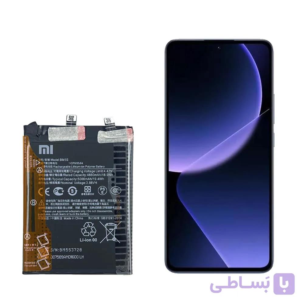 باتری گوشی شیائومی 13T پرو مدل BM5S — تصویر 1