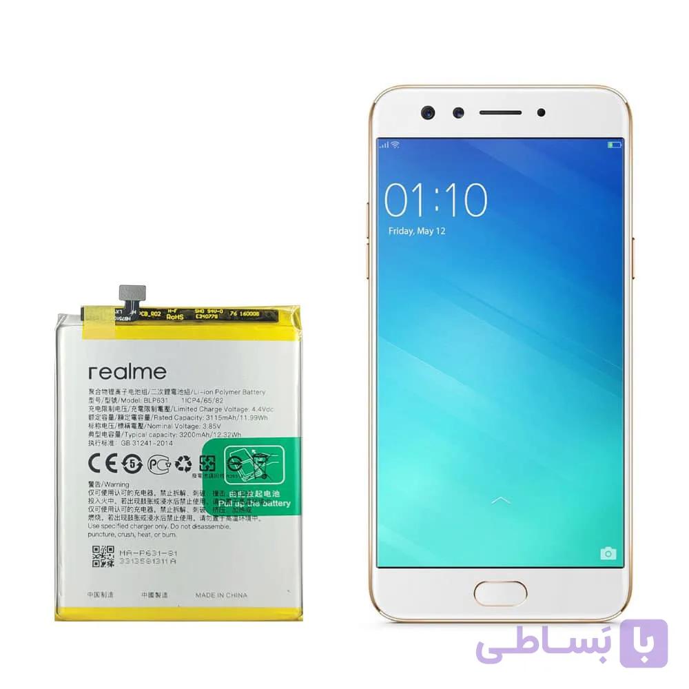 باتری اصلی گوشی Oppo F5 مدل BLP631 — تصویر 1