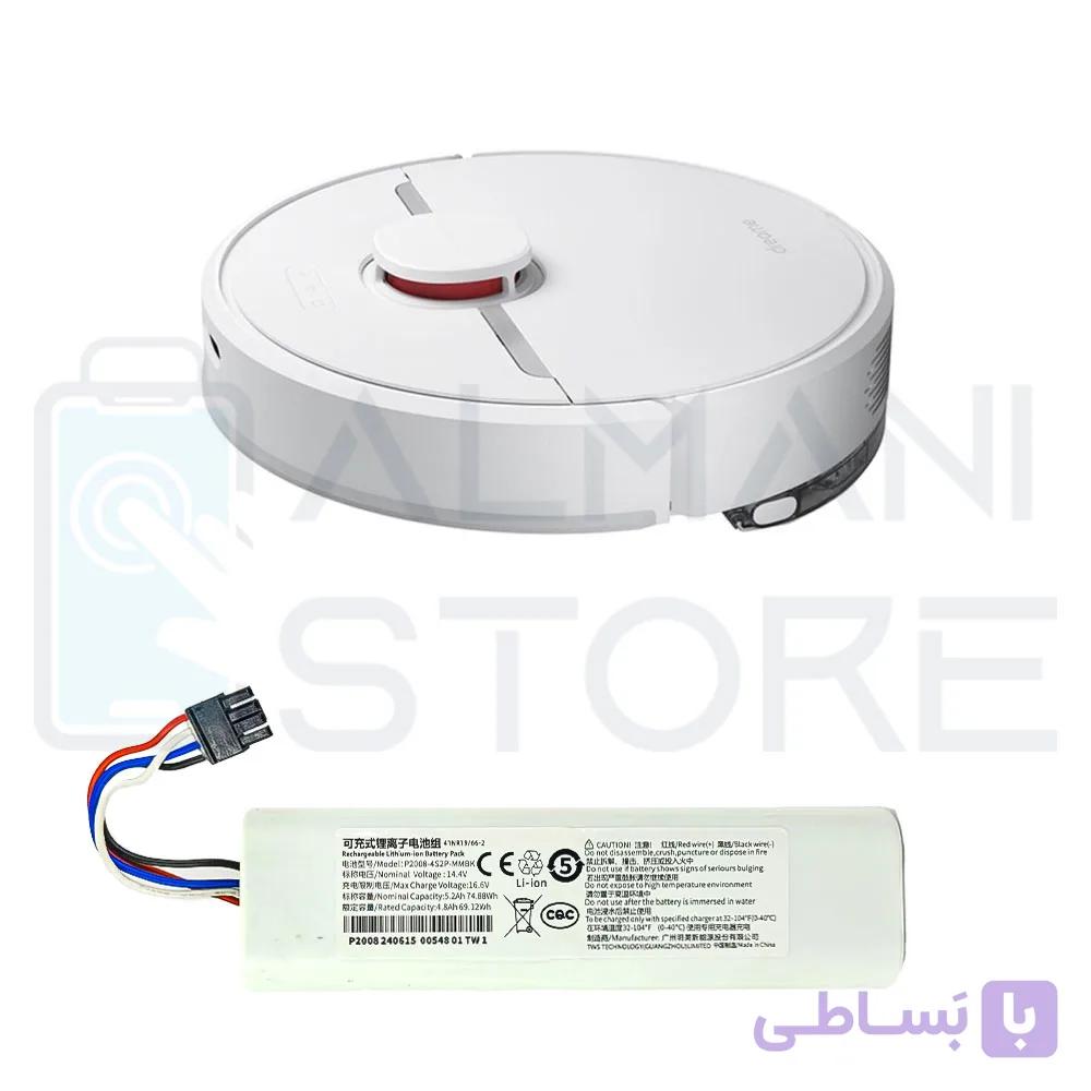 باتری جاروبرقی رباتیک شیائومی دریم مدل Dreame L10 — تصویر 1