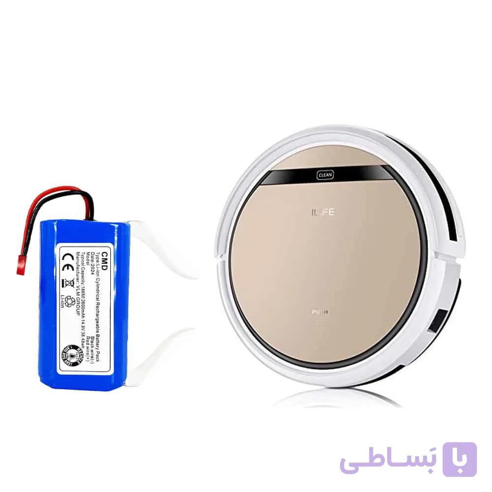 باتری جاروبرقی رباتیک Ecovacs ilife v5s مدل CND4S2P-2 — تصویر 1