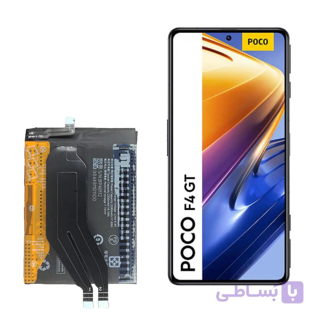 باتری گوشی شیائومی Poco F4 GT مدل BP48 — تصویر 1