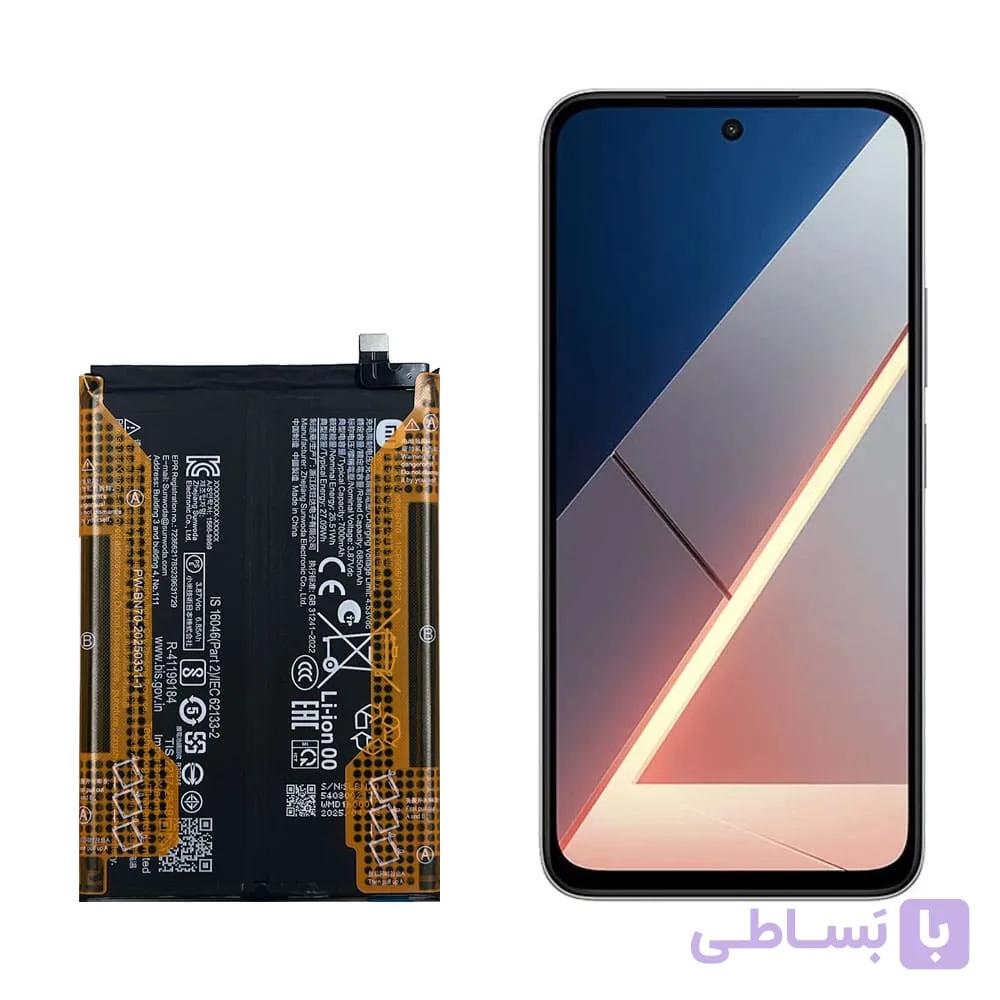 باتری گوشی شیائومی پوکو M7 مدل BN70 — تصویر 1
