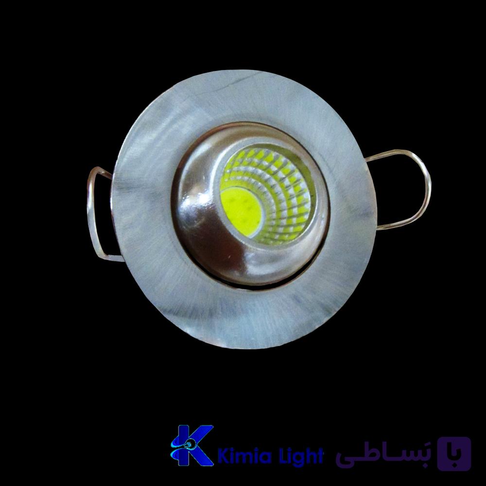 لامپ هالوژن لنزدار بدنه فلزی 3 وات — تصویر 1