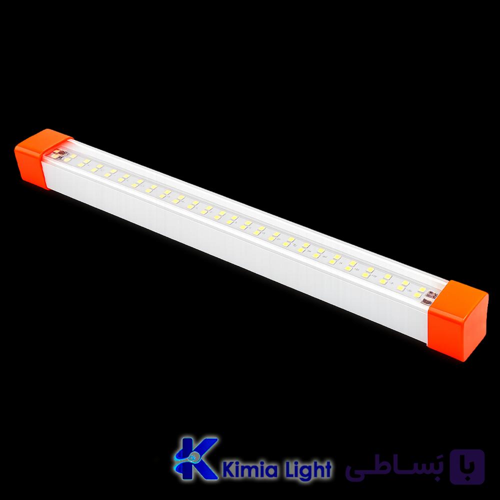 چراغ اضطراری شارژی 8 وات پارس اروند — تصویر 1