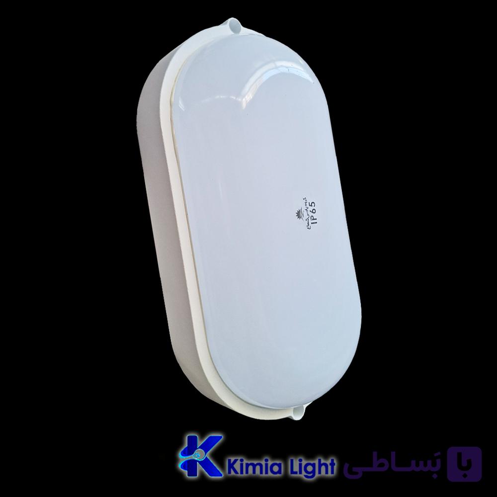 چراغ آبتین 12وات IP45 پارس شعاع توس — تصویر 1